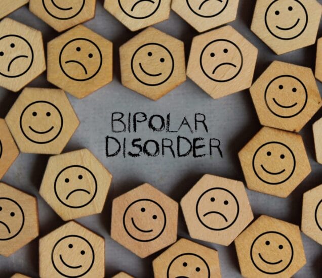 Bipolar disorder concept showing emotional highs and lows used in therapy context at Pathways Counseling Services in Scottsdale AZ